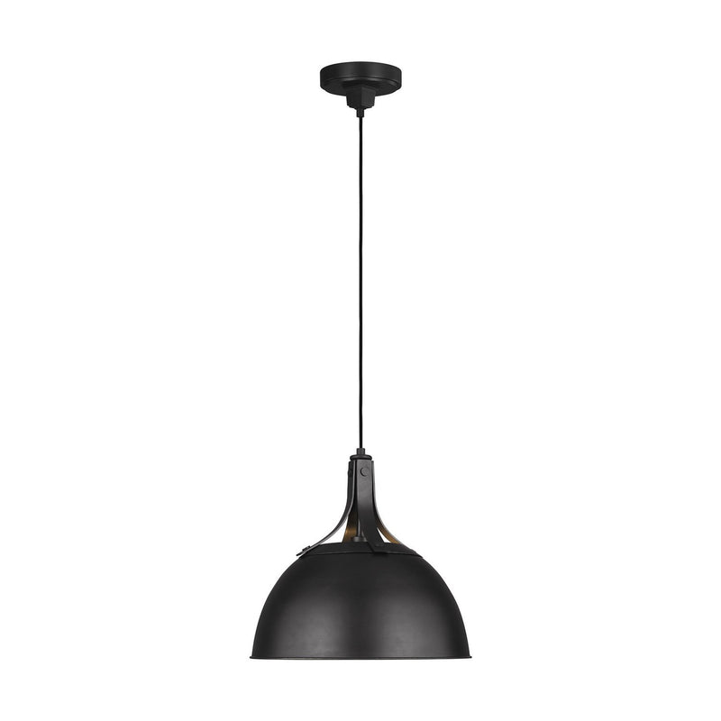 Logan Medium Pendant in Aged Iron