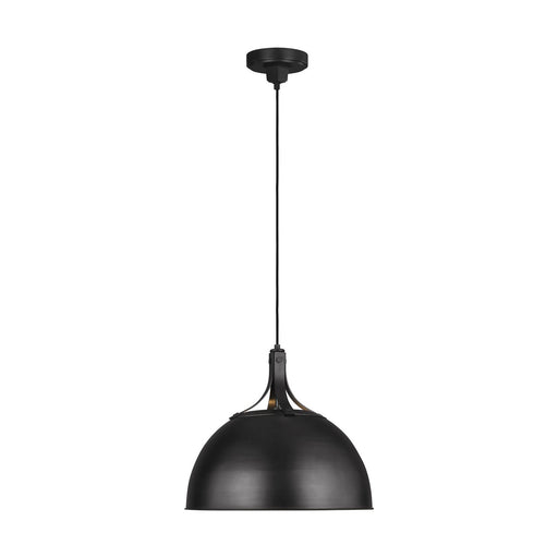 Logan Large Pendant in Aged Iron