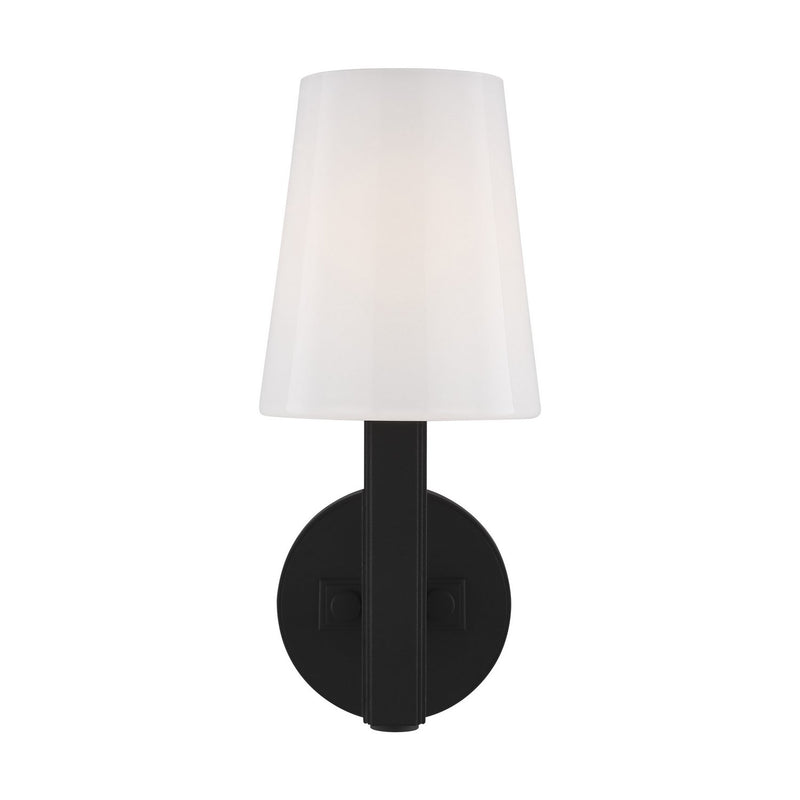 Logan Bath Sconce in Aged Iron