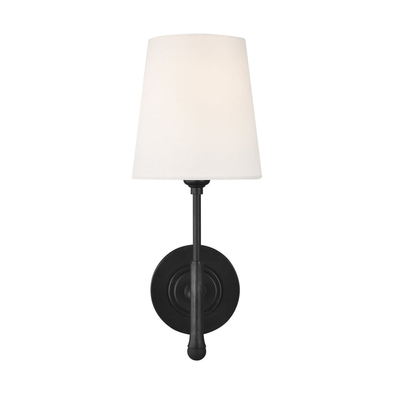 Capri Wall Sconce in Aged Iron