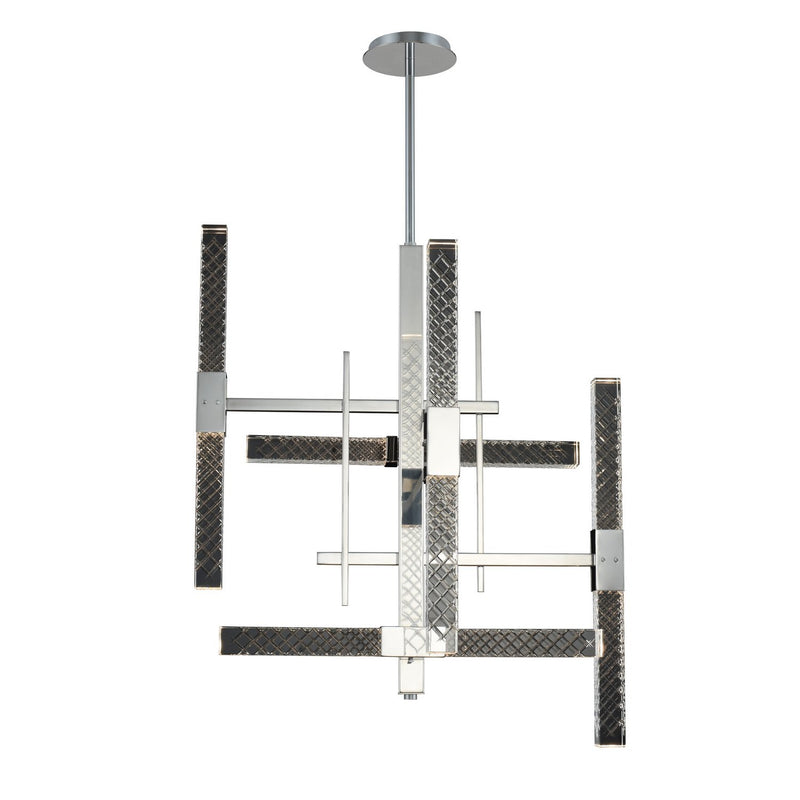 Apollo Starburst LED Chandelier in Polished Chrome