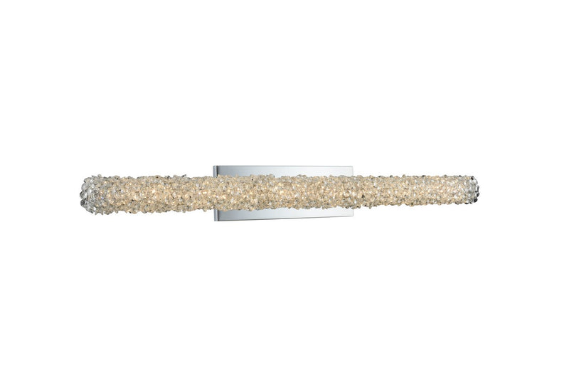Lina 38" Bath Vanity Light in Polished Chrome