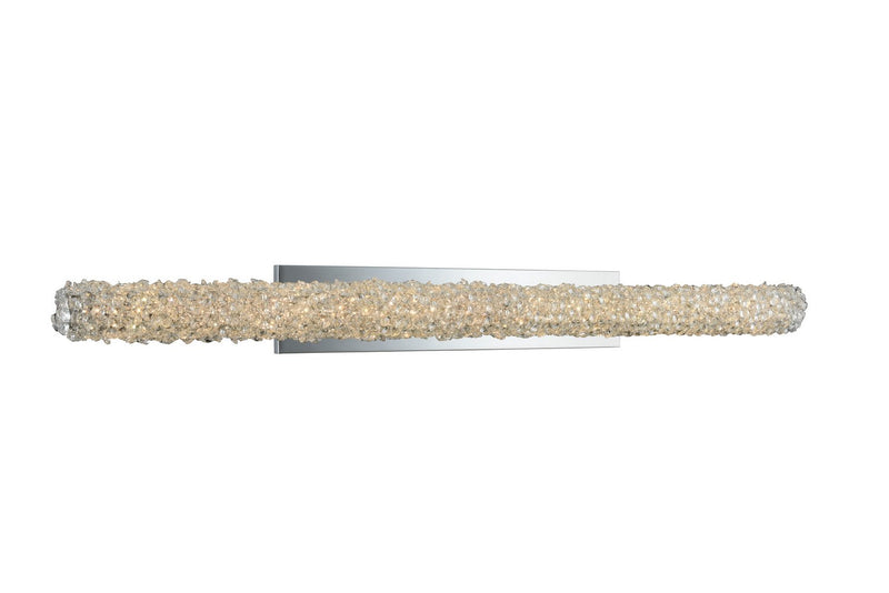 Lina 46" Bath Vanity Light in Polished Chrome