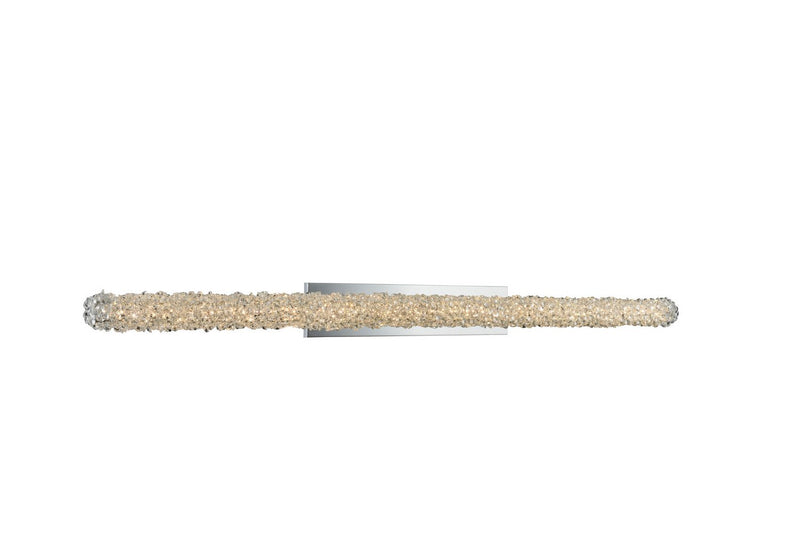 Lina 62" Bath Vanity Light in Polished Chrome
