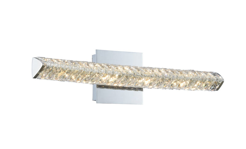 Aries LED Bath Vanity Light in Polished Chrome