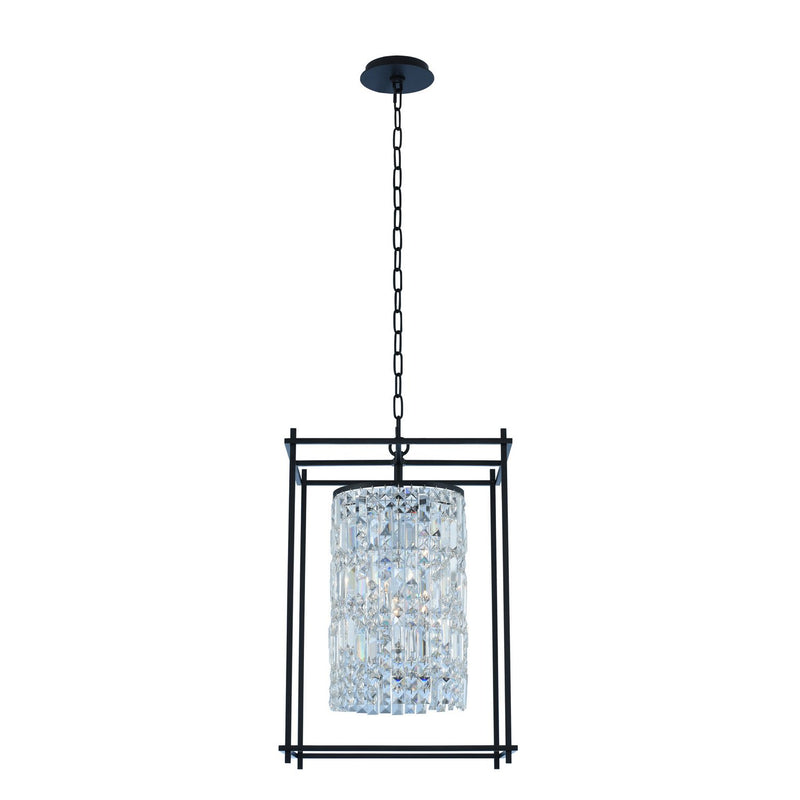 Joni 4-Light Pendant in Matte Black