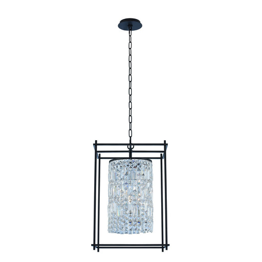 Joni 4-Light Pendant in Matte Black