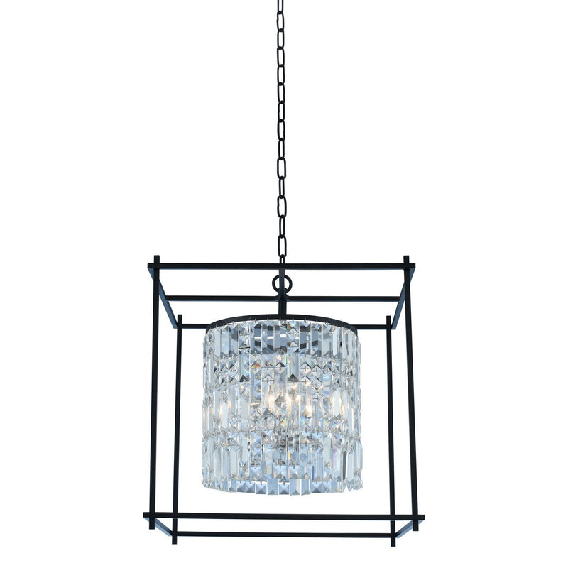 Joni 6-Light Pendant in Matte Black