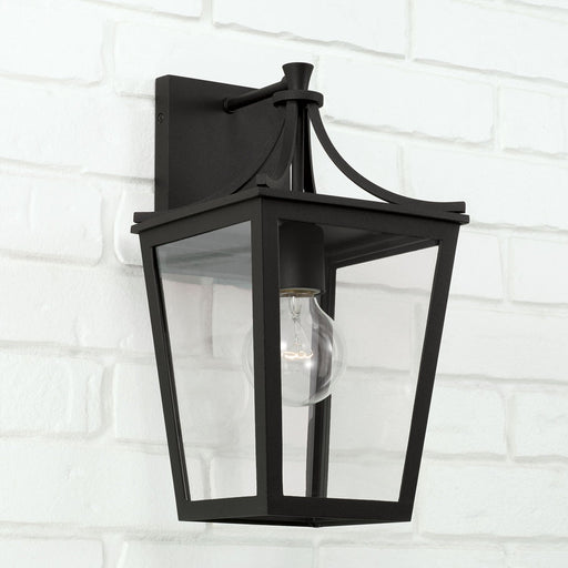 Adair Outdoor Wall Lantern in Black