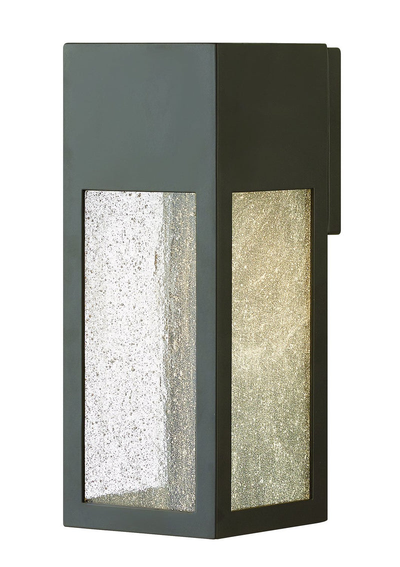 Rook Small Outdoor Wall Lantern in Bronze