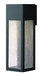 Rook Large Wall Mount Lantern in Satin Black