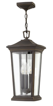 Bromley 3-Light Outdoor Hanging Lantern in Oil Rubbed Bronze