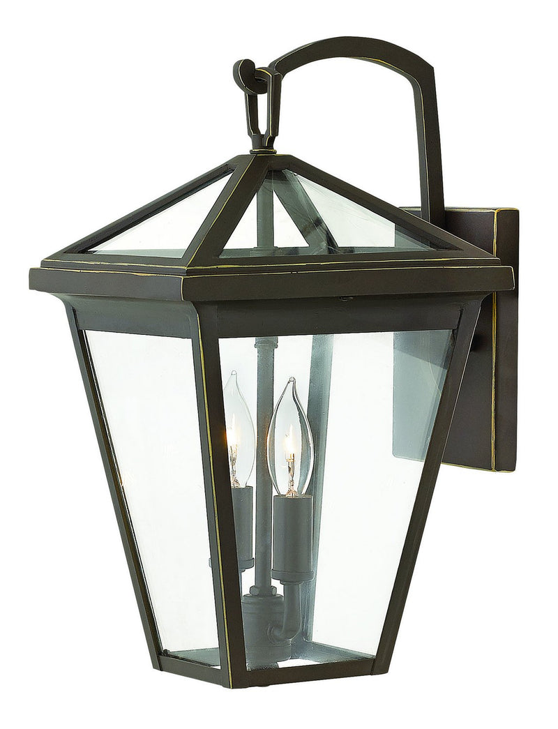 Alford Place Medium 2-Light Outdoor Wall Lantern in Oil Rubbed Bronze