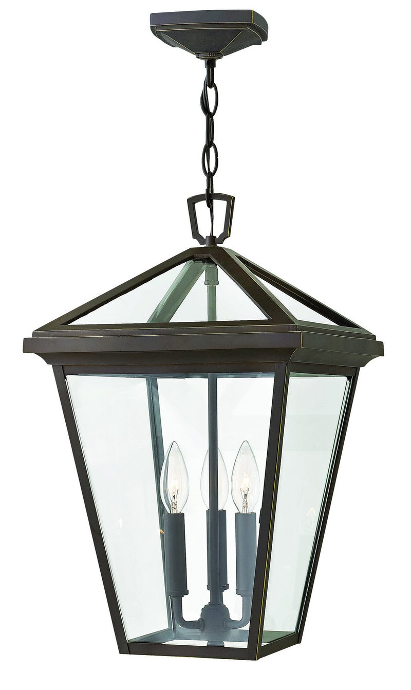 Alford Place 3-Light Outdoor Hanging Lantern in Oil Rubbed Bronze