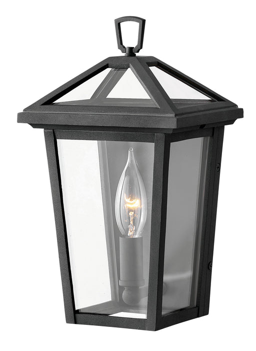 Alford Place Extra Small Wall Mount Lantern in Museum Black