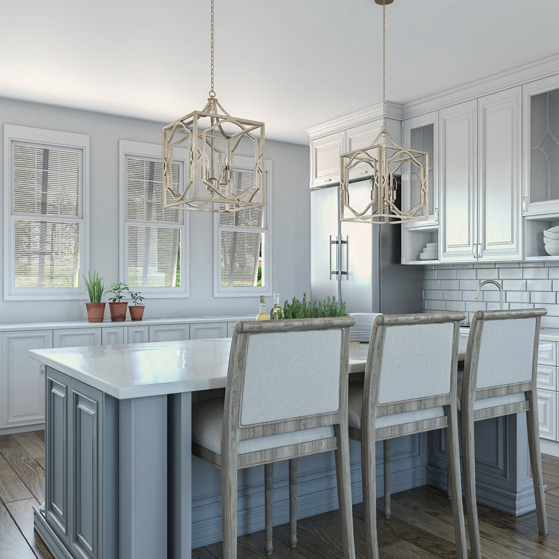 Blakely 3-Light Chandelier in Antique Silver
