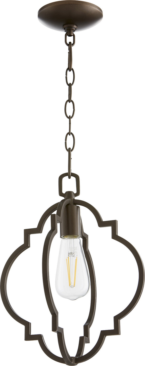 Dublin Transitional Pendant in Oiled Bronze