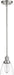 Transitional Pendant in Satin Nickel