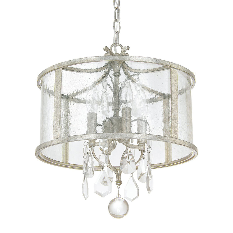 Blakely 4-Light Chandelier in Antique Silver