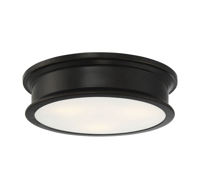 Watkins 3-Light Flush Mount in Classice Bronze