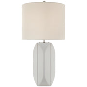 Carmilla One Light Table Lamp in Matte White