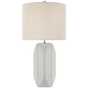 Carmilla Medium Table Lamp in Matte White