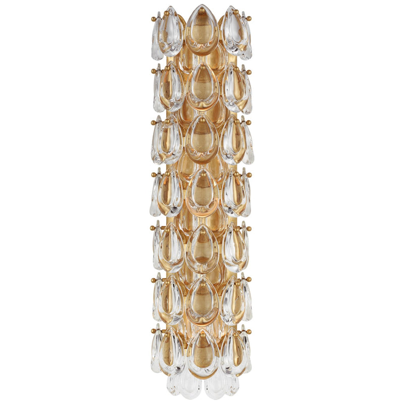 Liscia 22" 3-Light Wall Sconce in Gild