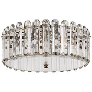 Bonnington Large 5-Light Flush Mount in Polished Nickel