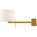 Sweep One Light Wall Sconce in Soft Brass