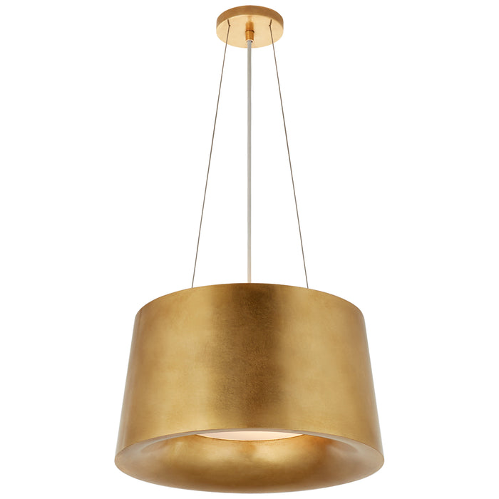 Halo Two Light Pendant in Gild