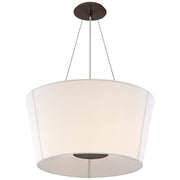 Hoop Two Light Lantern in Bronze