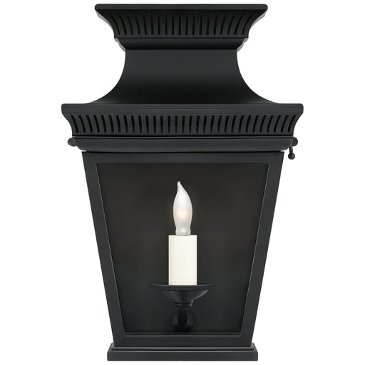 Elsinore Small 3/4 Outdoor Wall Lantern in Black