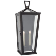 DarlanaO Two Light Wall Lantern in Bronze