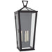 DarlanaO Three Light Wall Lantern in Bronze
