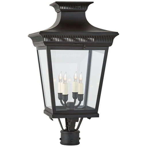 Elsinore Medium 4-Light Outdoor Post Light in Black