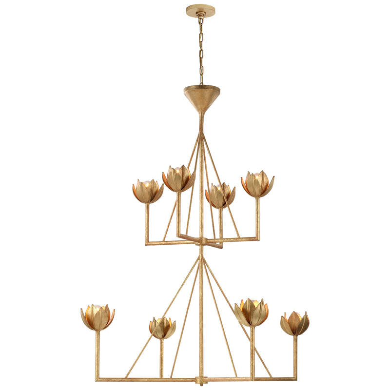 Alberto 49" 8-Light Chandelier - Lamps Expo