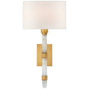 Adaline Small Tail Wall Sconce in Antique-Burnished Brass