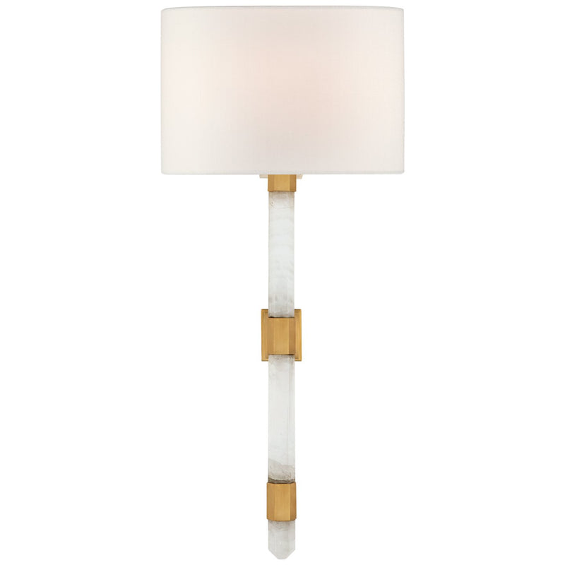Adaline Medium Tail Wall Sconce in Antique-Burnished Brass
