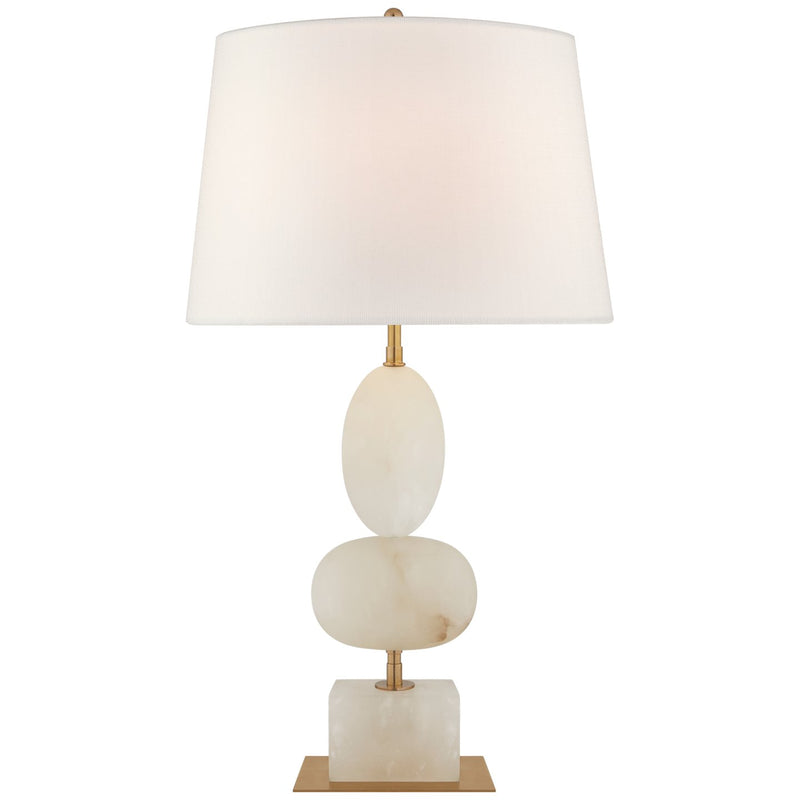 Dani Medium Table Lamp in Alabaster
