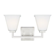 Ellis Harper 2-Light Bath Vanity Light in Brushed Nickel
