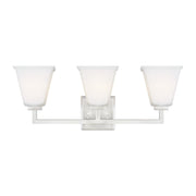Ellis Harper Three Light Wall / Bath in Brushed Nickel