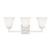 Ellis Harper Three Light Wall / Bath in Brushed Nickel
