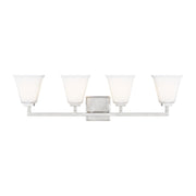 Ellis Harper 4-Light Bath Vanity Light in Brushed Nickel