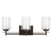 Elmwood Park 3-Light Bath Vanity Light in Bronze
