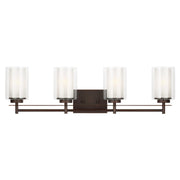 Elmwood Park 4-Light Bath Vanity Light in Bronze