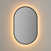 Pildora 20" x 32" LED Capsule Mirror in Matte Black
