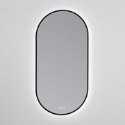 Pildora 21" x 42" LED Capsule Mirror in Matte Black