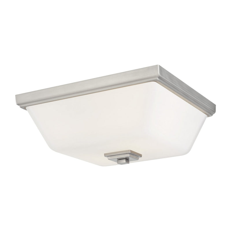 Ellis Harper 2-Light Flush Mount in Brushed Nickel