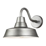Barn Light Medium Outdoor Wall Sconce in Weathered Pewter