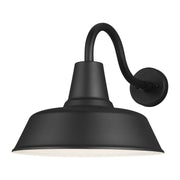 Barn Light Extra Large Outdoor Wall Sconce in Black